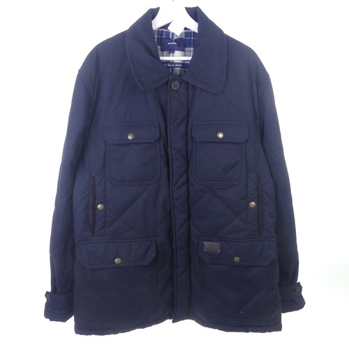 Gant jacket parka mens blue - jacket,