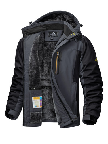 Mens winter jacket fleece - mens,
