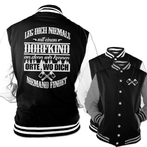 Mens college baseball jacket - college,