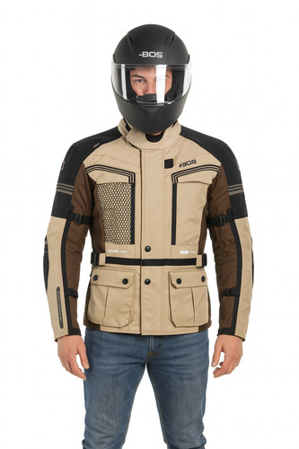 Motorcycle textile jacket - textile, mens