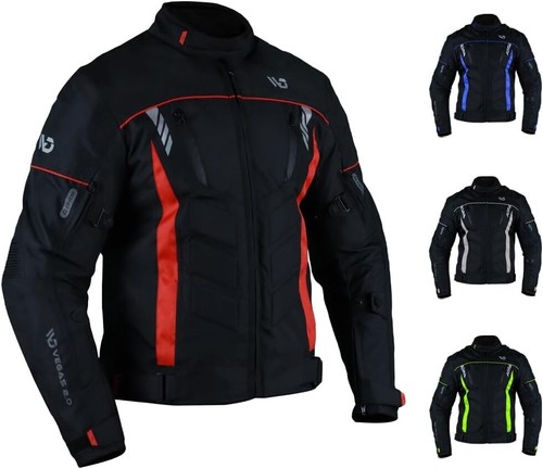 Motorcycle textile jacket with