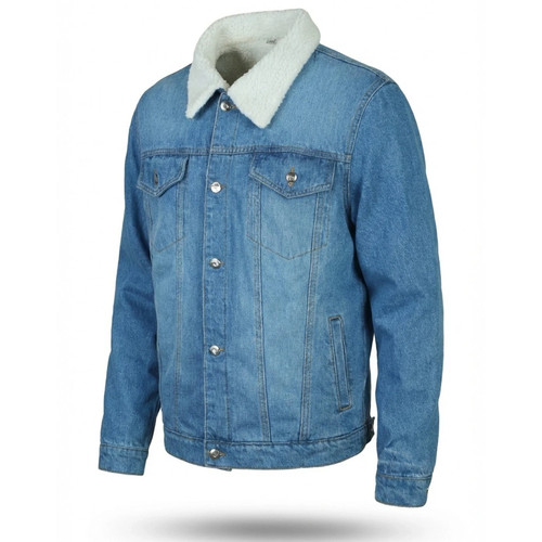Men denim jacket - men's,