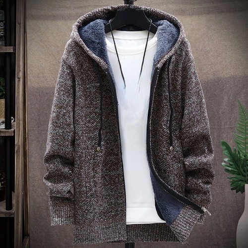 Mens fleece lined hooded - mens,