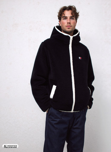 Tommy hilfiger badge zip - badge,