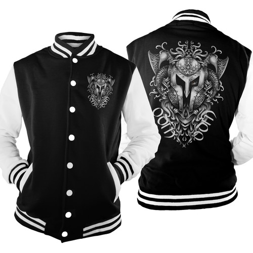 Men college jacket - college, odin