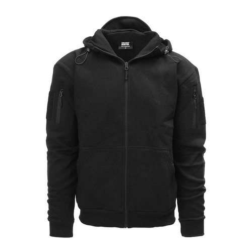 Tactical hoodie zipper hooded